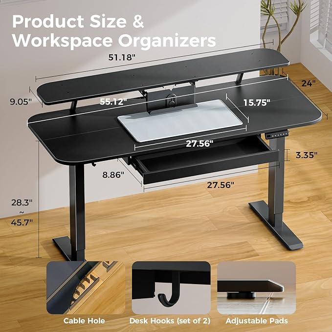 COMHOMA Electric Standing Desk