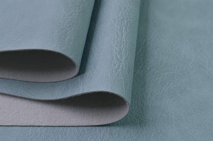 Wento Thick 2 Yard Faux Leather Fabric Soft Skin Grain PU Leather Fabric