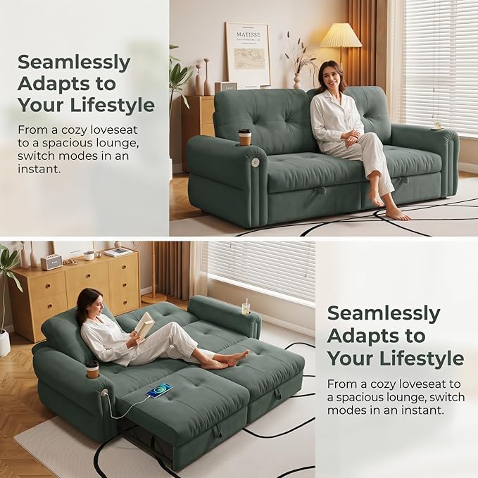 Convertible Couches, Queen Size Pull Out Sofa Bed