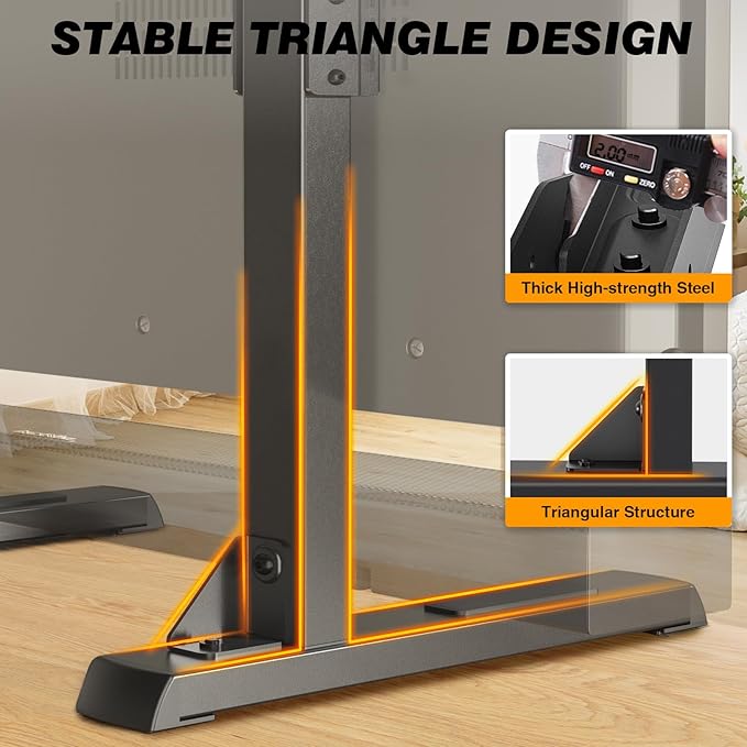 5Rcom Table Top TV Stand, Universal TV Stand