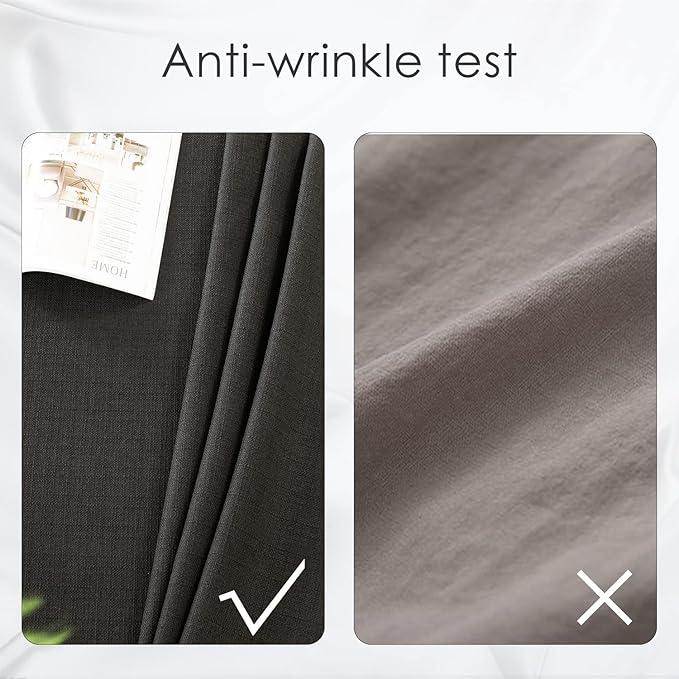 BALCONY & FALCON Rectangle Tablecloth Washable Wrinkle Resistant and Water