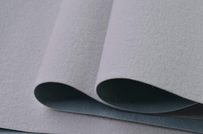 Wento Thick 3 Yard Faux Leather Fabric Soft Skin Grain PU Leather Fabric