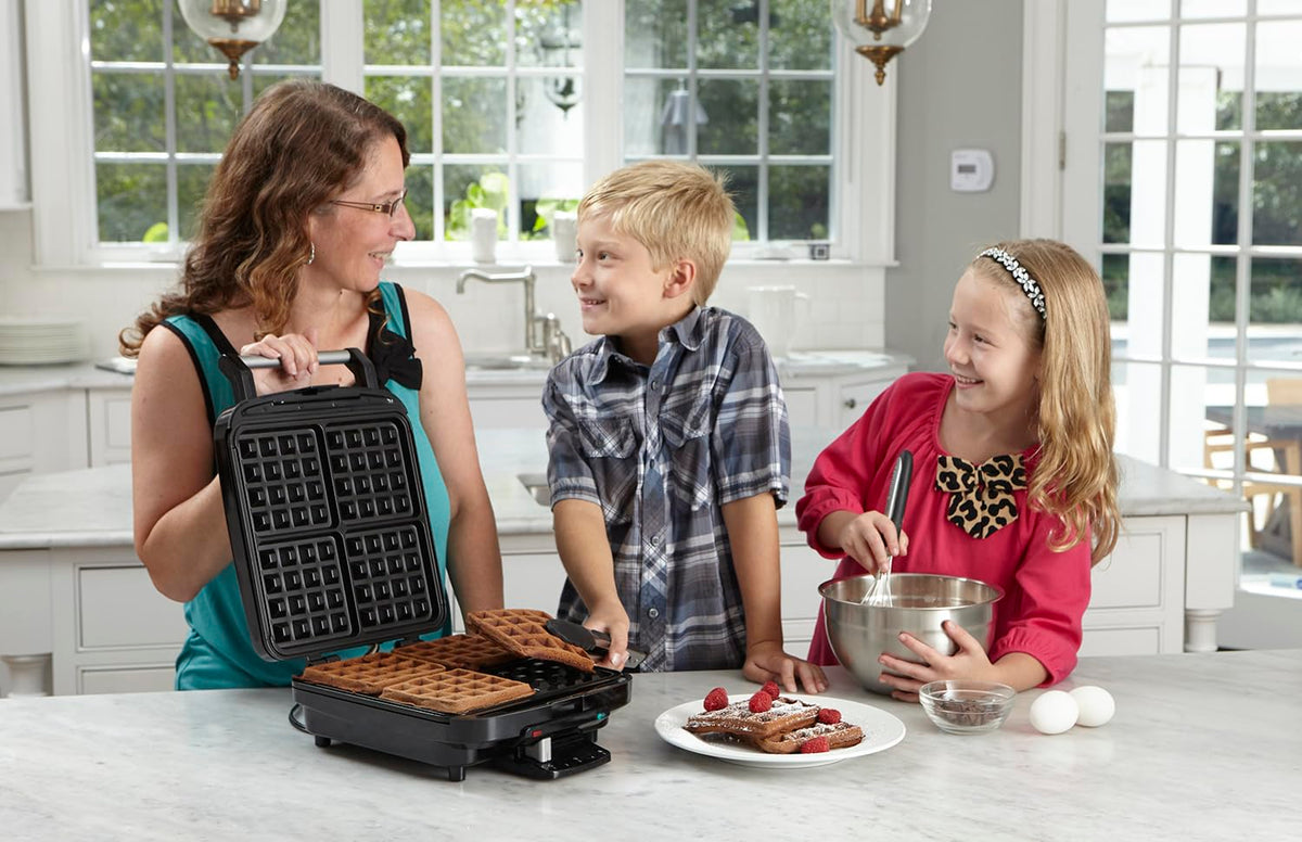 Cuisinart 4 Slice Belgian Waffle Maker - Square, WAF-150NAS