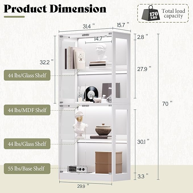 AMERLIFE RGB Display Cabinet