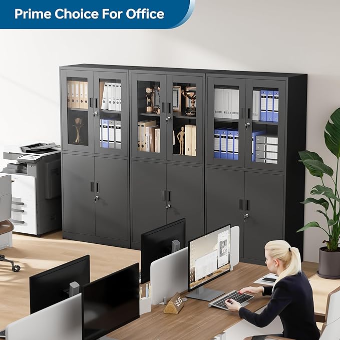 PEUKC Display Storage Cabinet