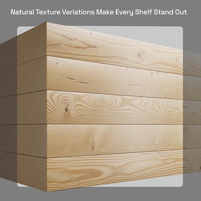 BAOBAB WORKSHOP Solid Wood Floating Shelves