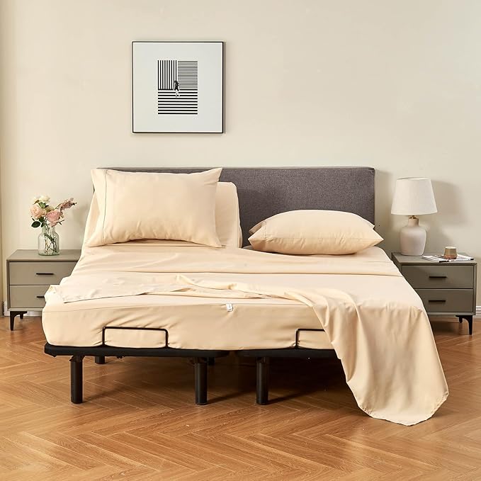 Kingnex 36-39 Half Split Top King Sheets Sets