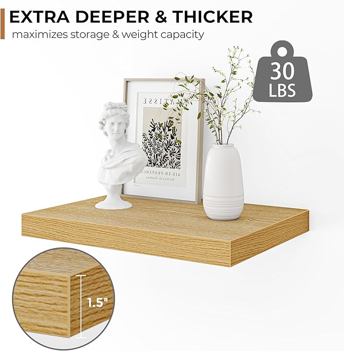 Fun Memories Floating Shelves