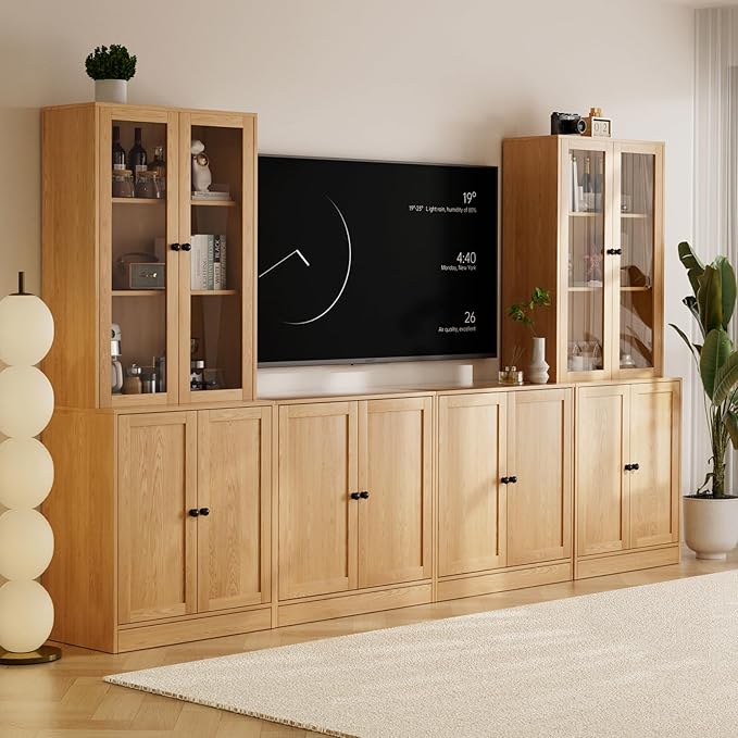 TUSY 71" TV Stand Storage Set