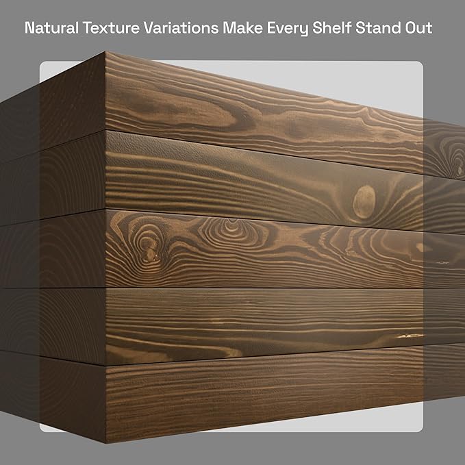 BAOBAB WORKSHOP Solid Wood Floating Shelves