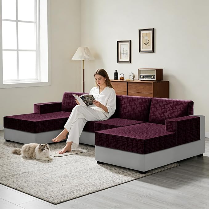 UNBBRRL Stretch Couch Armrest Covers