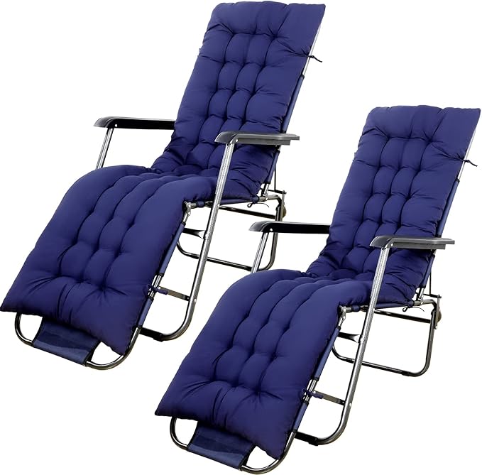 67 x 19 Inch Chaise Lounge Cushions Soft Lounge Chair Cushion Gravity Chair