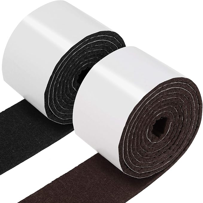 Shappy 2 Packs 120 x 2 x 0.12 Inch Felt Strips