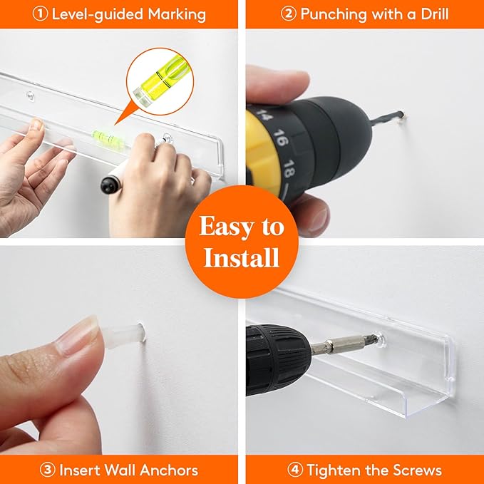 Lifewit Narrow Floating Shelves