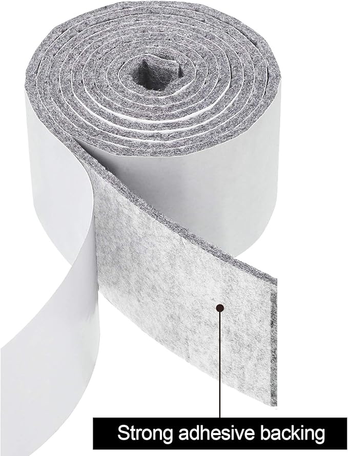 Shappy 2 Packs 120 x 2 x 0.12 Inch Felt Strips