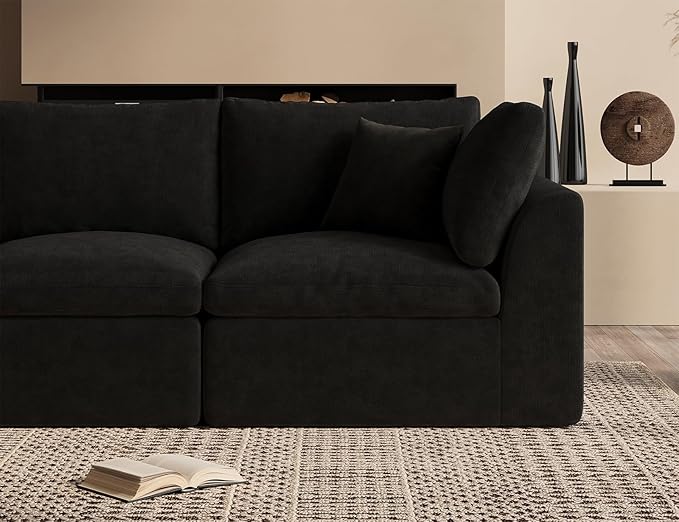ohllob 78.9" Loveseat Sofa, Cloud Boneless Couches