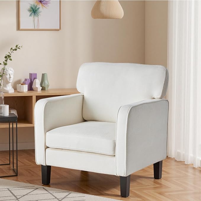 DUMOS Beige Modern Accent Chairs