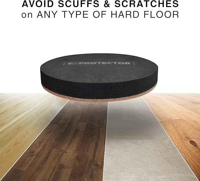 Felt Furniture Sliders Hardwood Floors X-PROTECTOR – 24 PCS 2 1/2 inch
