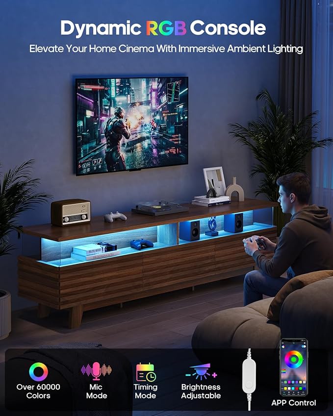 HAUOMS 70.9”TV Stand for Living Room