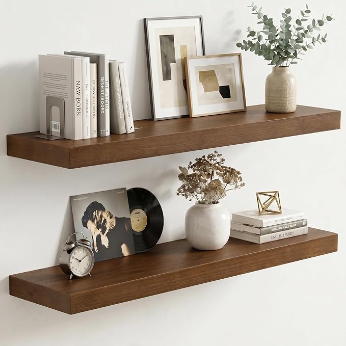 fuqing Wood Floating Shelves | 24 Inch Floating Shelves