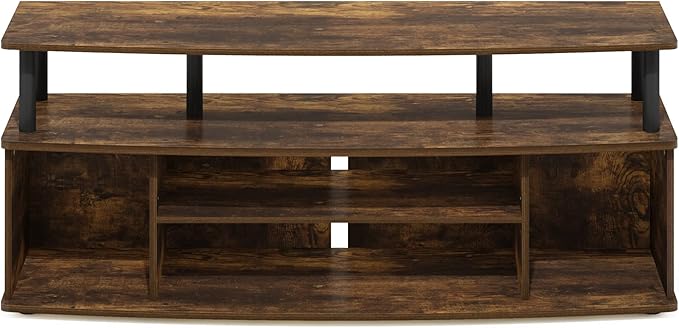 Furinno Jaya Large Entertainment Center Stand Unit/TV