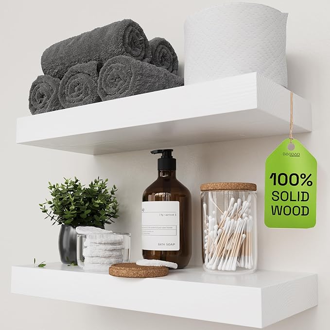 BAOBAB WORKSHOP Wood Floating Shelves