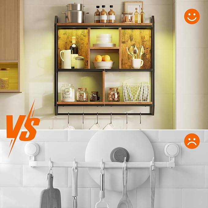 HOOBRO Gaming Floating Shelf