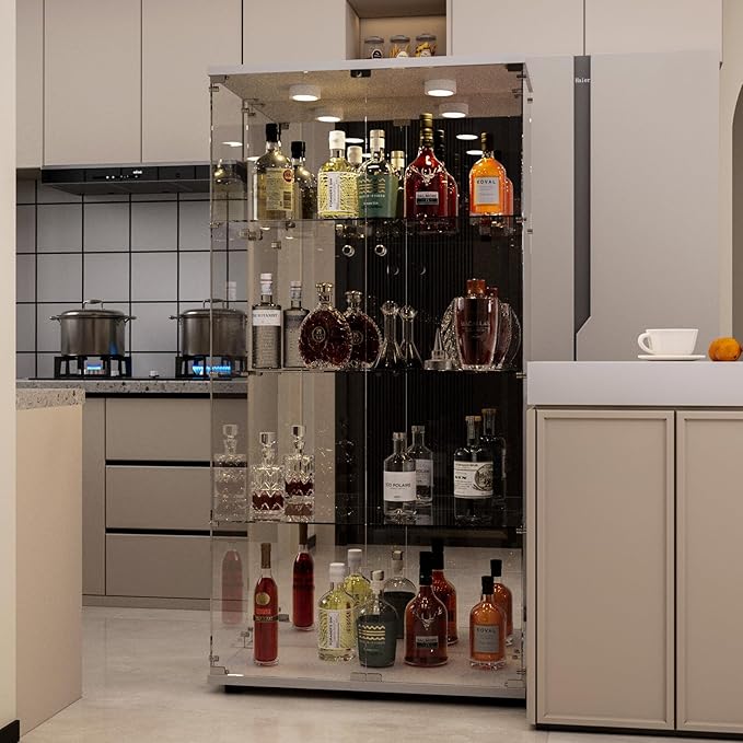 Beauty4U Glass Display Cabinet