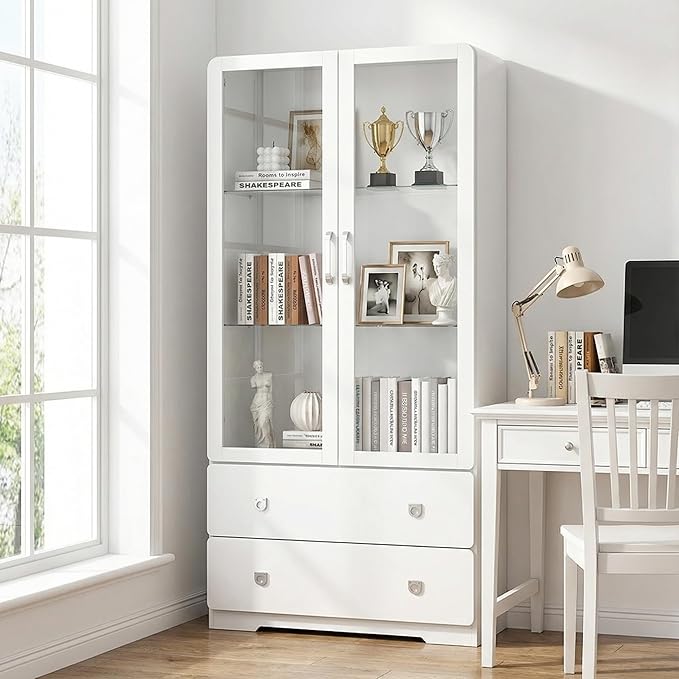 RoyalCraft 64" Tall Display Cabinet