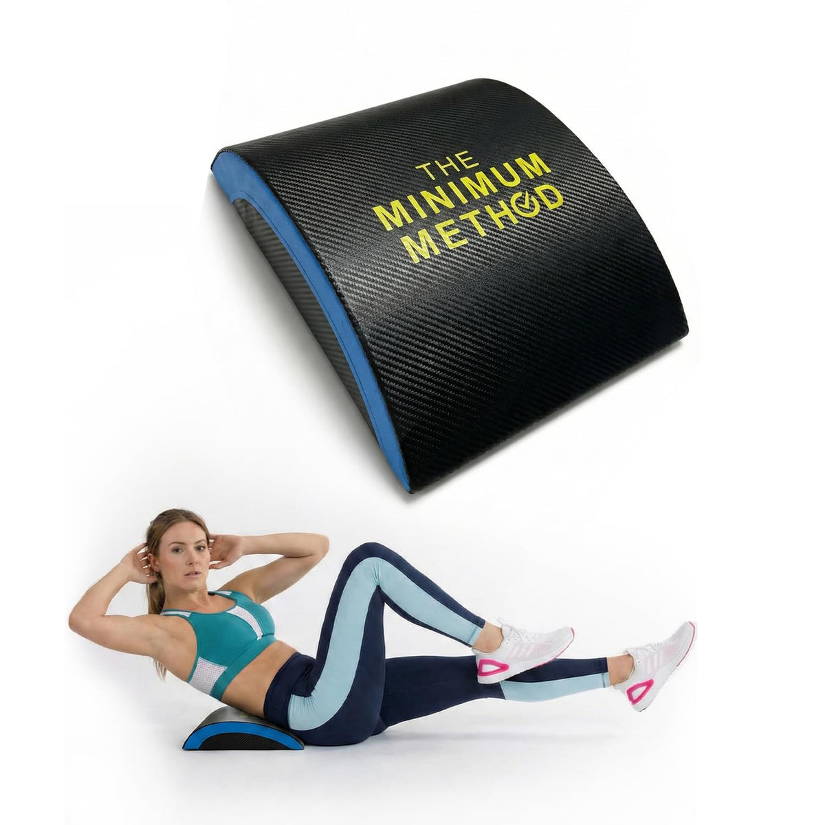 Joey Thurman AB Mat for Core Training with Lower Back Support, Ergonomic Foam Design for Ab Crunches and Sit Ups