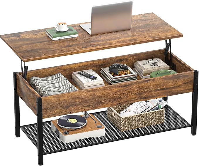 Homieasy 41.7" Lift Top Coffee Table