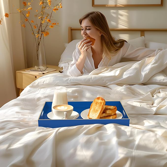 MAONAME Navy Blue Serving Tray