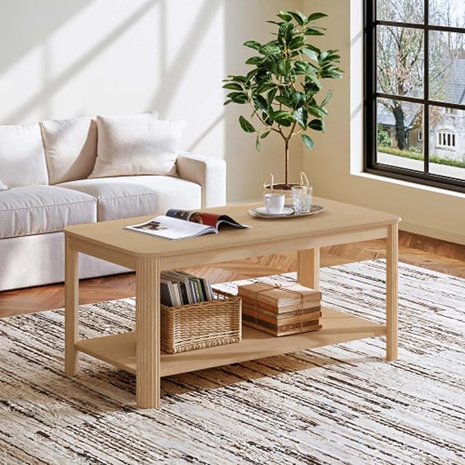 Eco Friendly Natural Wood Crafted Home Rest Table