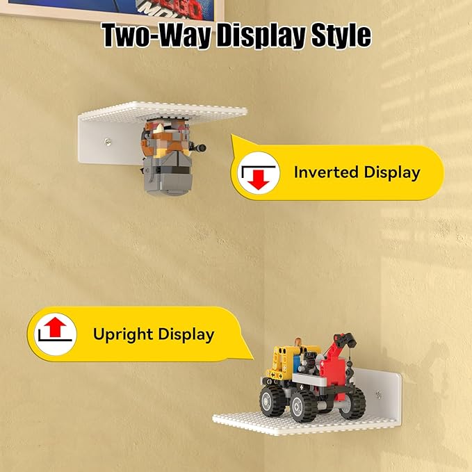 BlissBox 9-Pack Floating Shelves