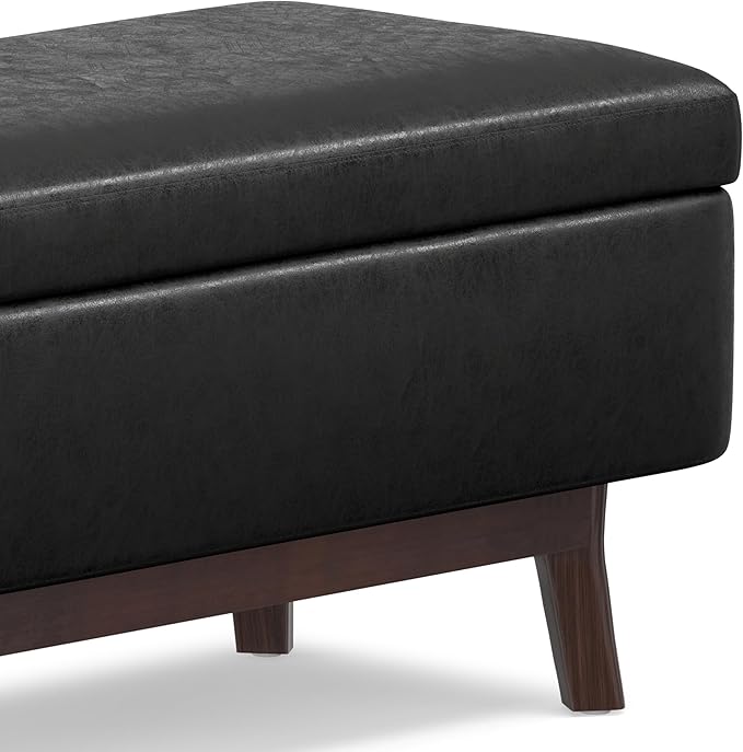 SIMPLIHOME Owen Small Rectangular Storage Ottoman