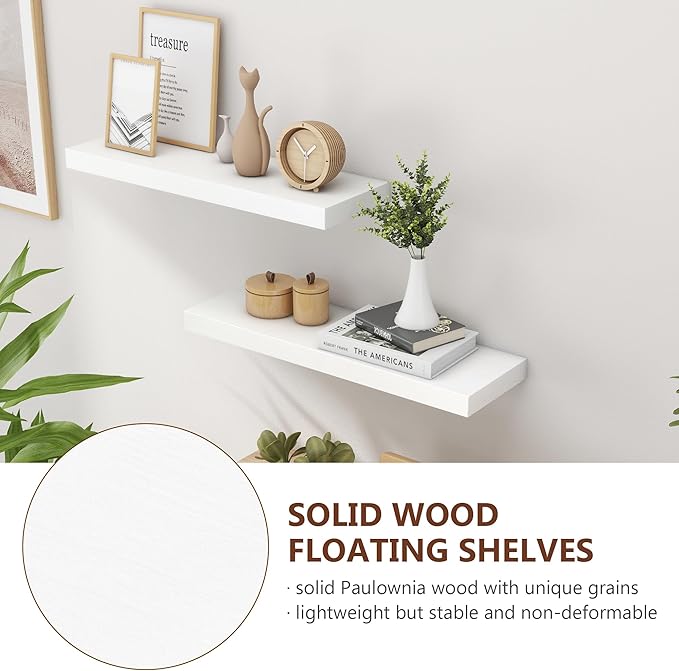 fuqing White Floating Shelves for Wall
