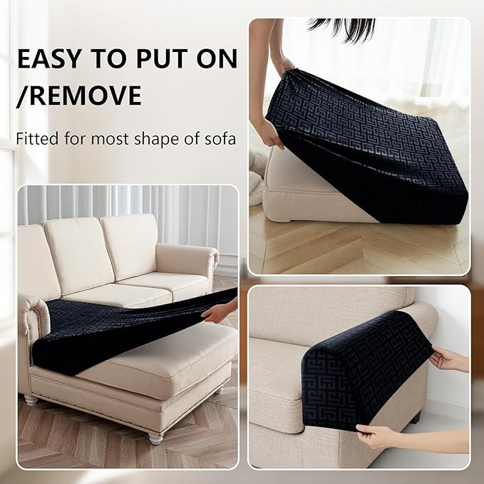 UNBBRRL Stretch Couch Cushion Cover