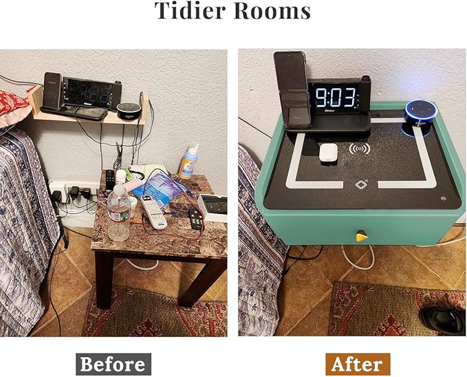HOMEMORE Floating Nightstand