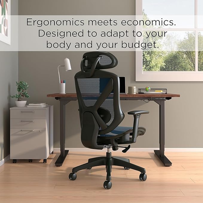 STAPLES Ergonomic Task Chair, Lumbar Support