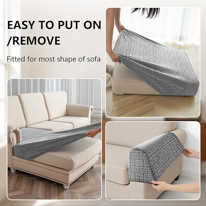 UNBBRRL Stretch Couch Seat Cushion Cover