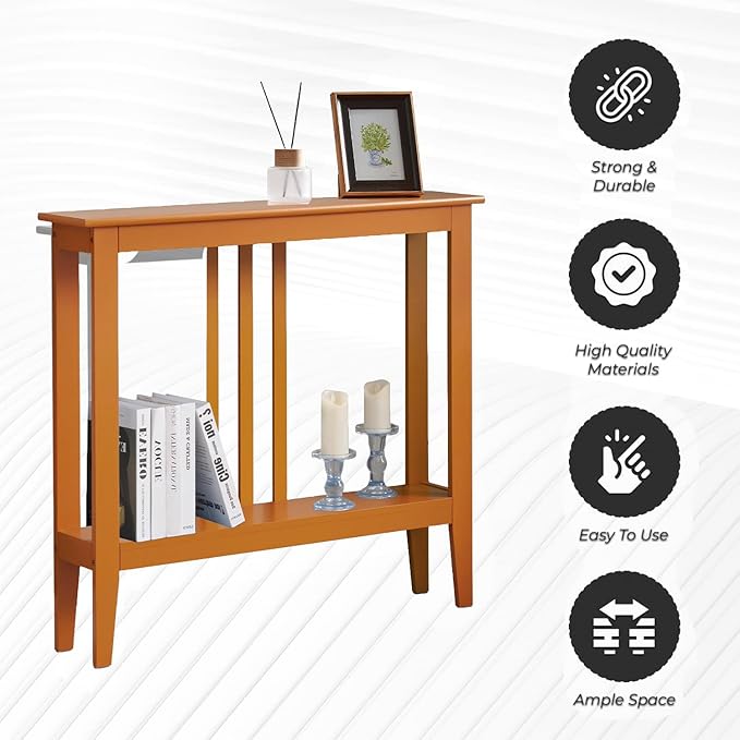 Kings Brand Furniture Narrow Console Table