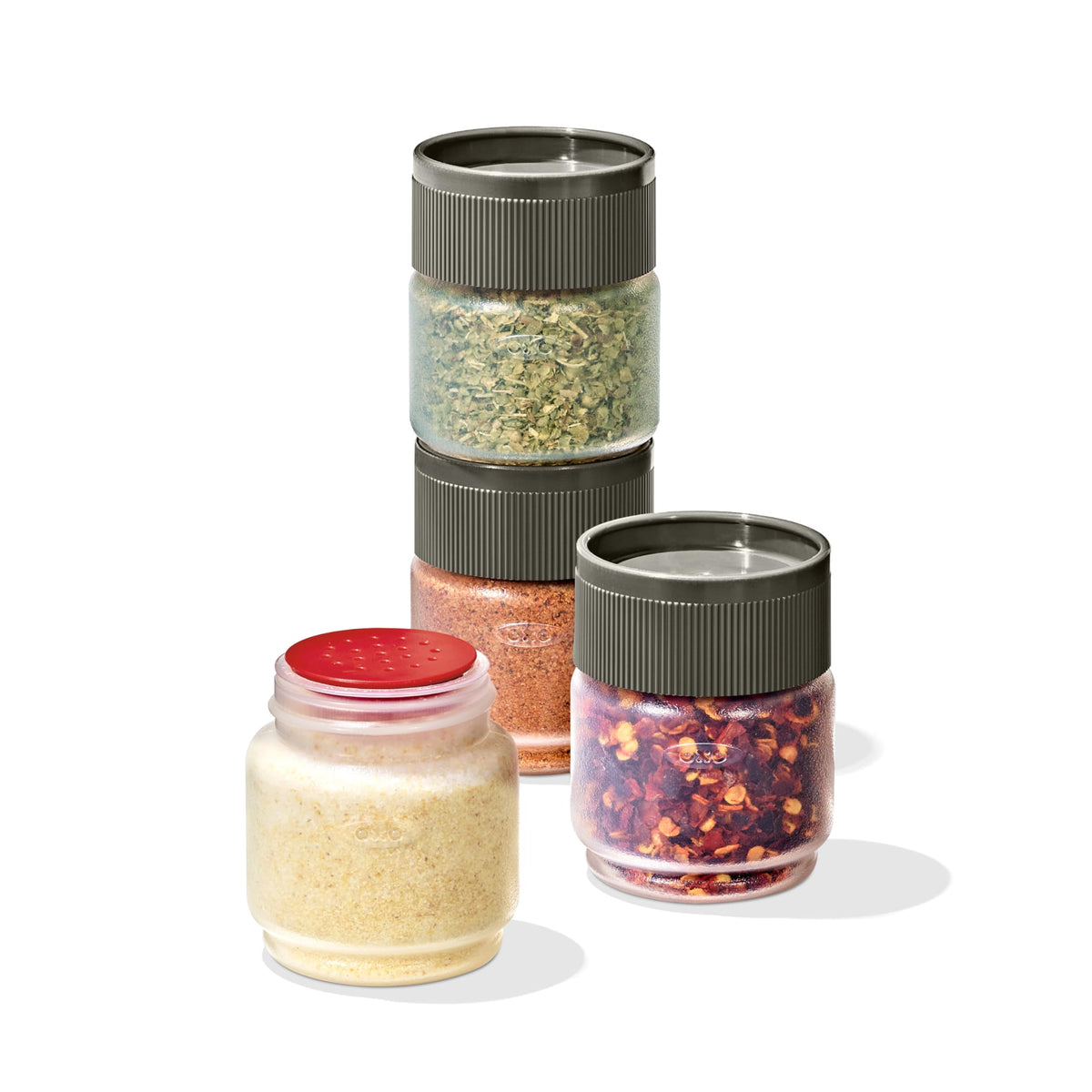 OXO Outdoor 4-Piece Spice Shaker Set