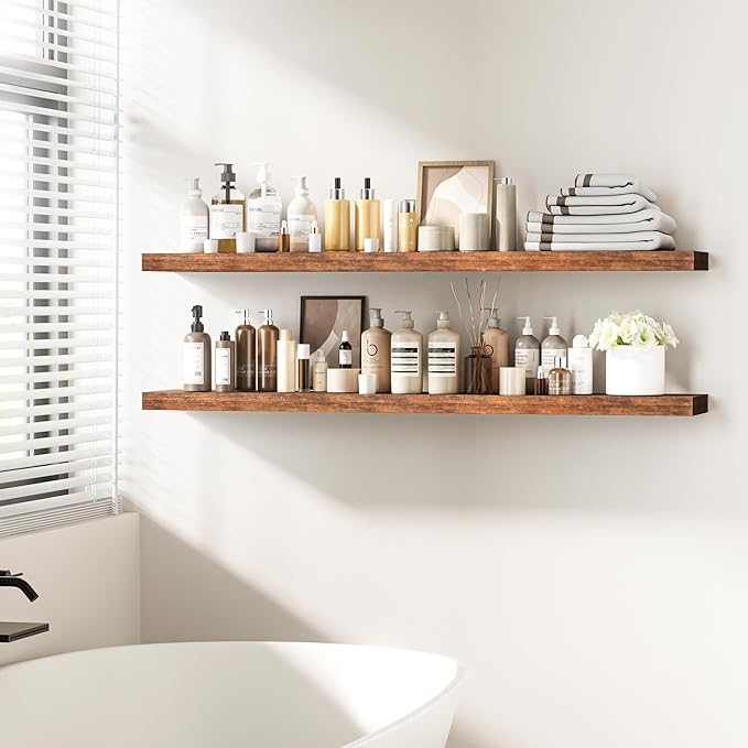 Fun Memories 55 Inch Floating Shelves