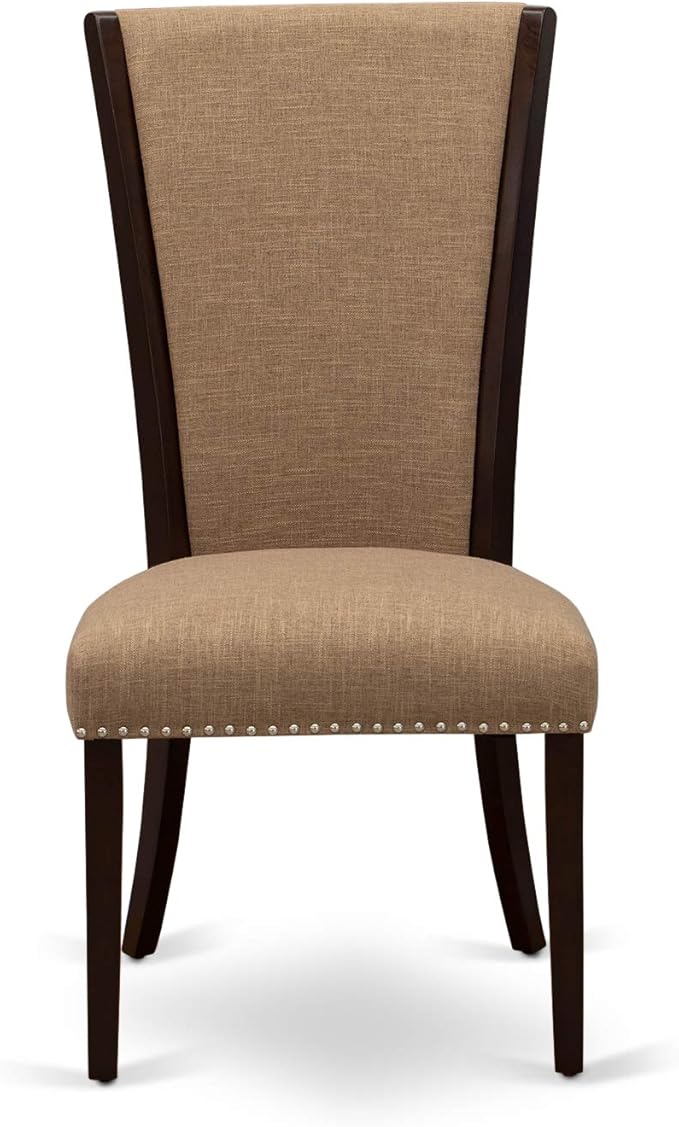 East West Furniture VEP3T47 Verona Modern Parson Chairs