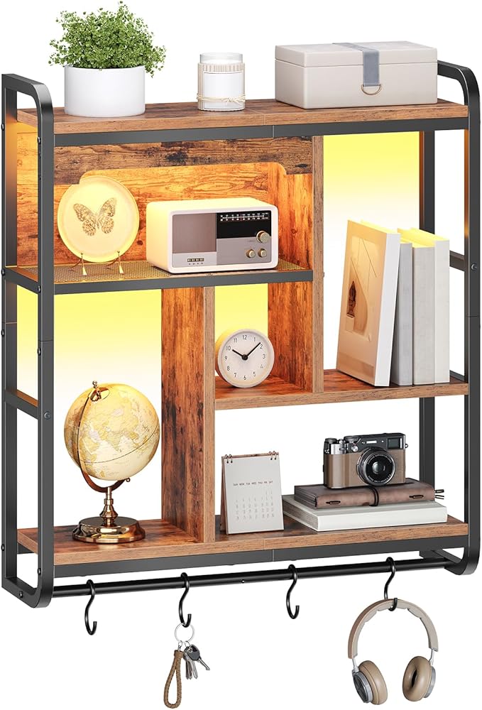 HOOBRO Gaming Floating Shelves