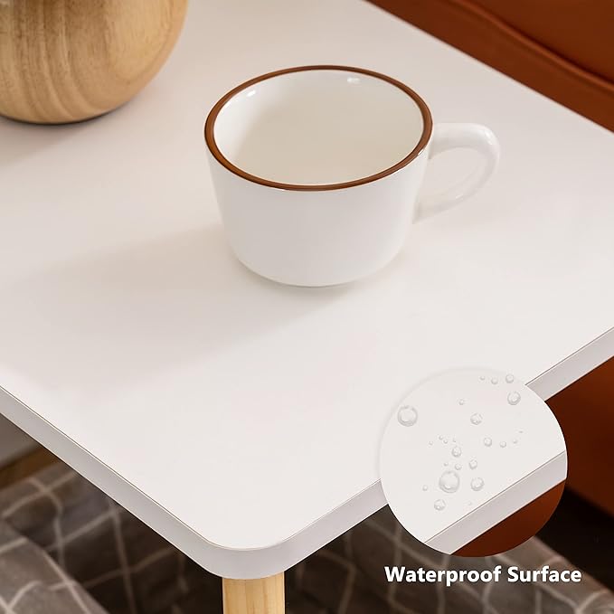 Apicizon 2 Tier End Table Set of 2, Small Side Table