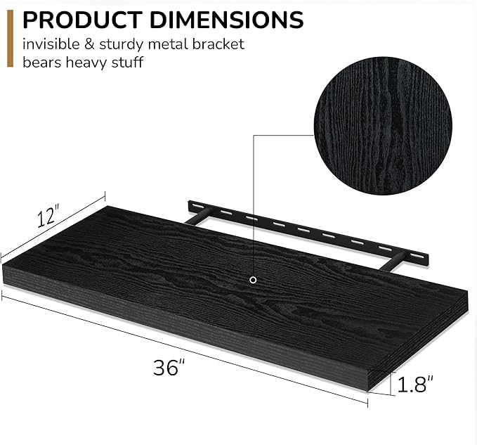 Fun Memories Floating Shelves