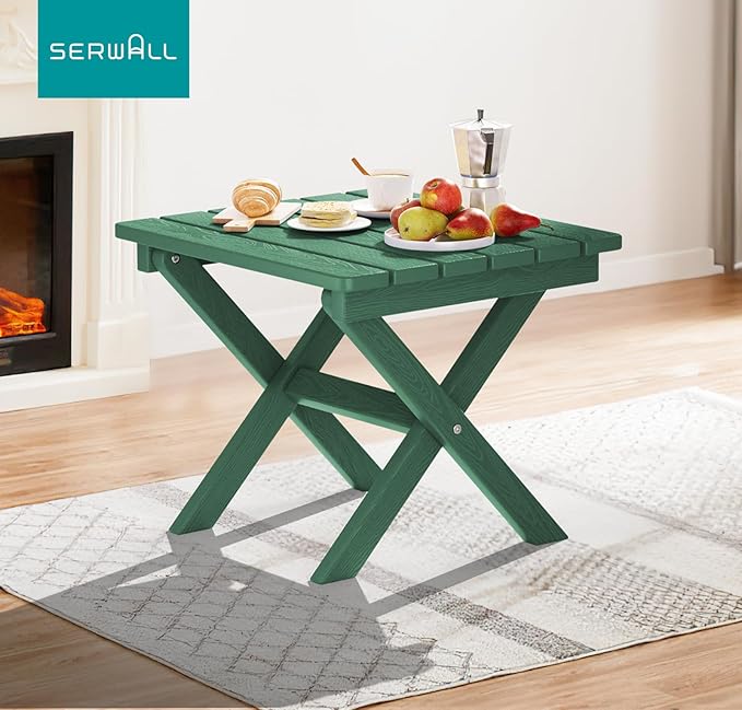 SERWALL Portable Folding Outdoor Side Table