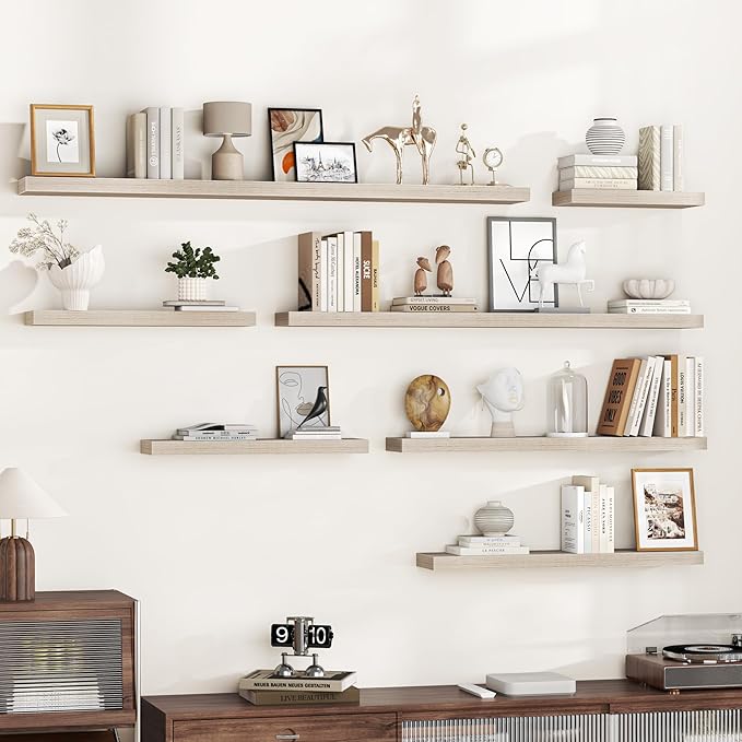 Fun Memories 55 Inch Floating Shelves