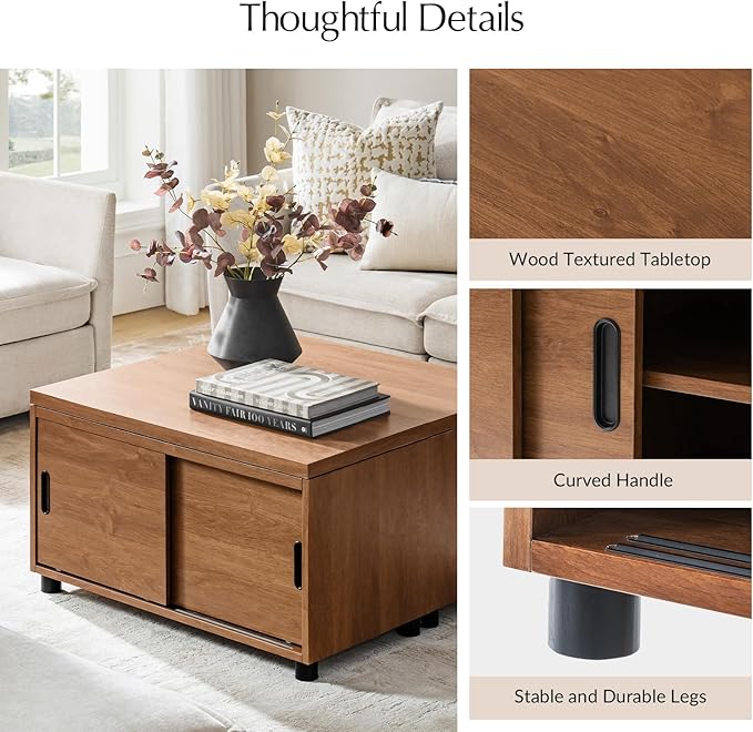 HULALA HOME Sofa Side Tables Set of 2